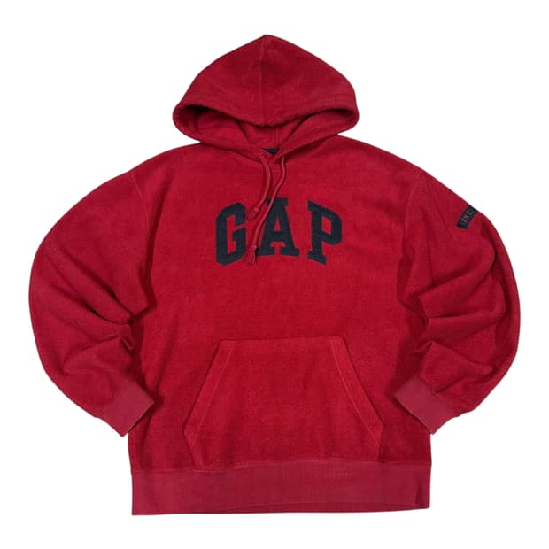 ✨ (바배) GAP 갭 버건디 후리스 후드티 