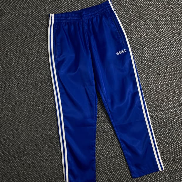 아디다스 신형 박스로고 트랙팬츠 블루y 3101