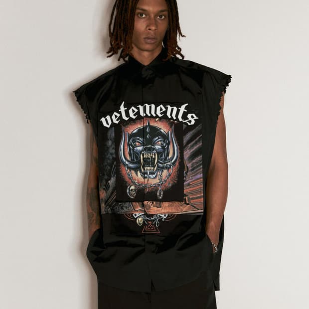 베트멍 motorhead 슬리브리스 셔츠 S