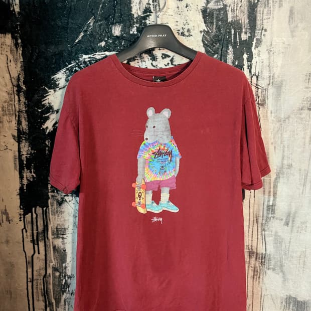 Stussy slate rat t-shirt