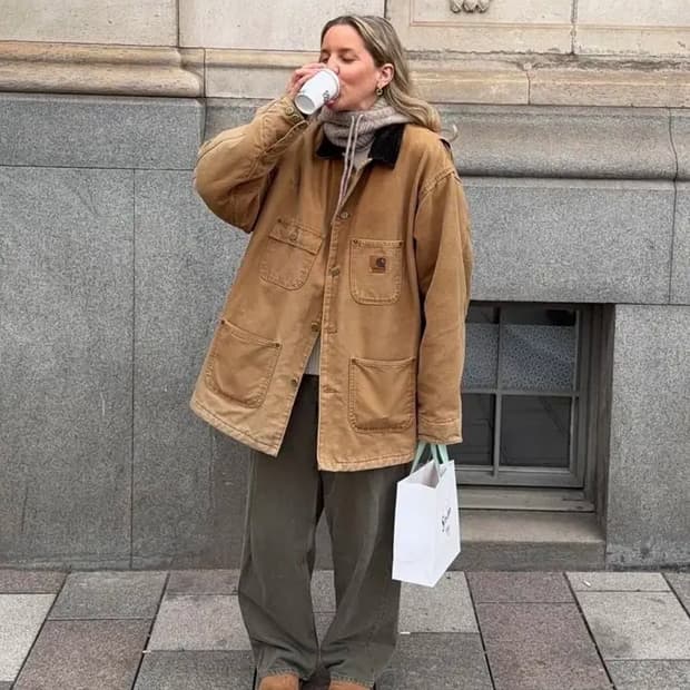 [46] 칼하트 하드 페이딩 초어 자켓 (쿠니치 노무라, c02)