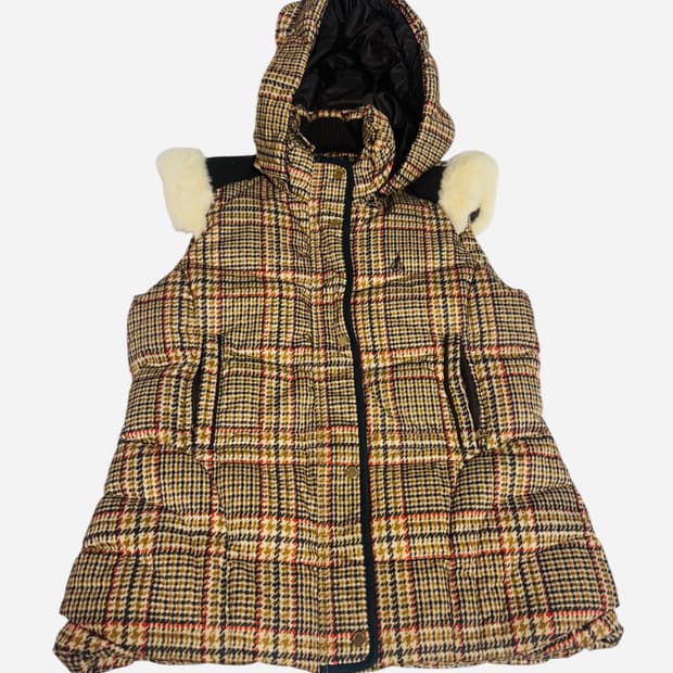 빈폴골프 체크 패딩 베스트 95 / 클래식 겨울 베스트