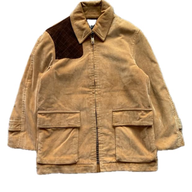 80s 90s 빈티지 헤비 코듀로이 골덴 집업 자켓