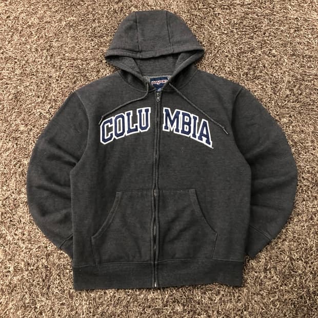 잔스포츠 컬럼비아 후드집업