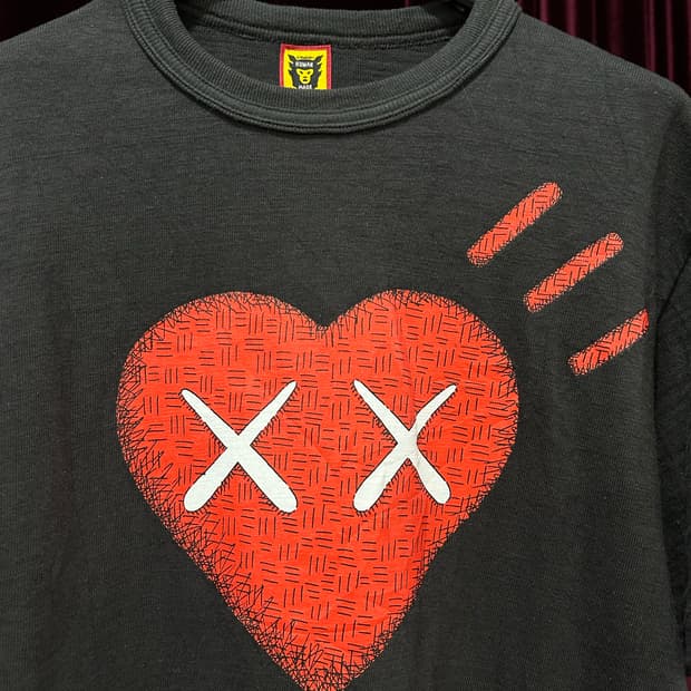 HUMAN MADE x KAWS t-shirt 