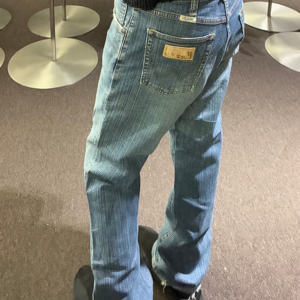 31)랭글러 빈티지 일자핏 데님팬츠