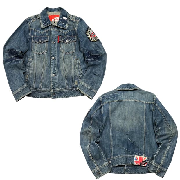 ✨ (바배) ASK 에스크 데님 청 자켓