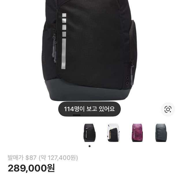 나이키 엘리트 백팩