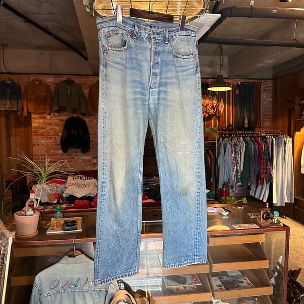 80s USA Levis 501 0000 Denim Pants