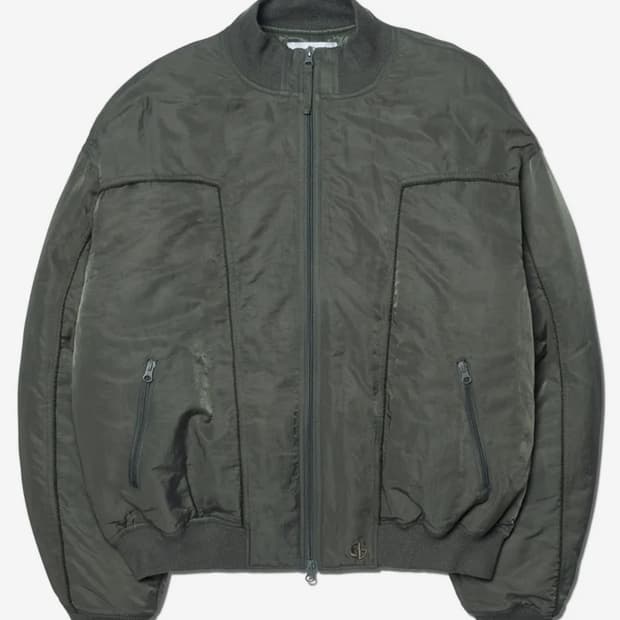 노매뉴얼 L.W BOMBER JACKET - DEEP KHAKI