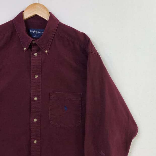 Xxl 폴로 솔리드코튼 셔츠