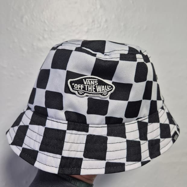 *무료배송* 반스 체커보드 버킷햇 S사이즈  (새상품)