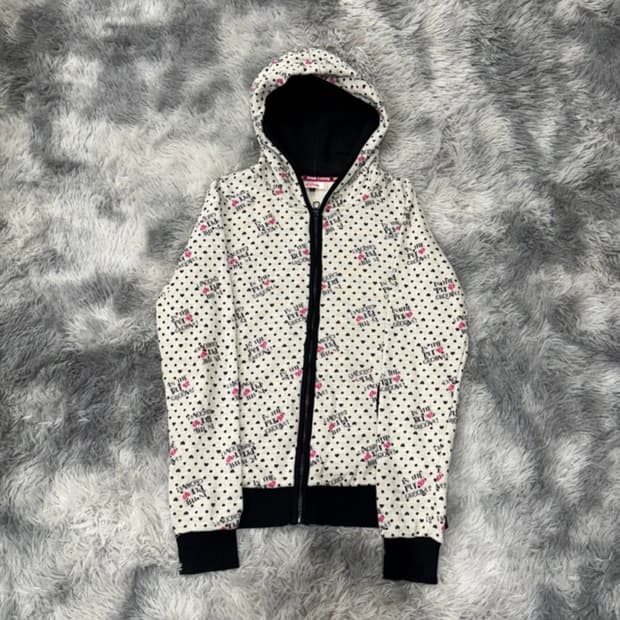 히스테릭글래머 후드 집업