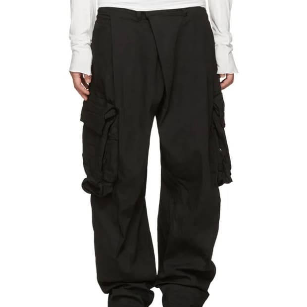 율리우스 17aw가스마스크 팬츠