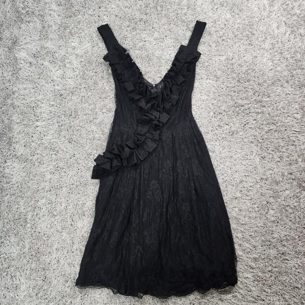 블루마린 레이스 나시 원피스 40