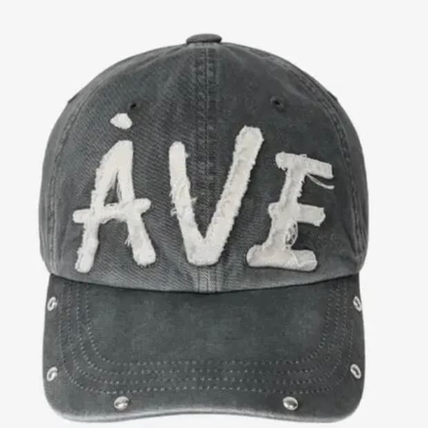 아비에무아 AVE 아플리케 빈티지 리벳캡