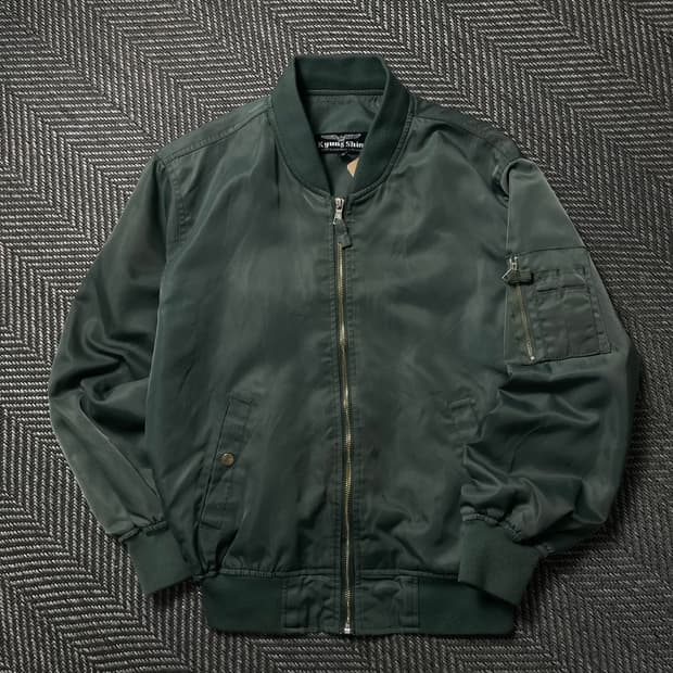 Kyung Shin MA-1 항공 점퍼 카키o 5026