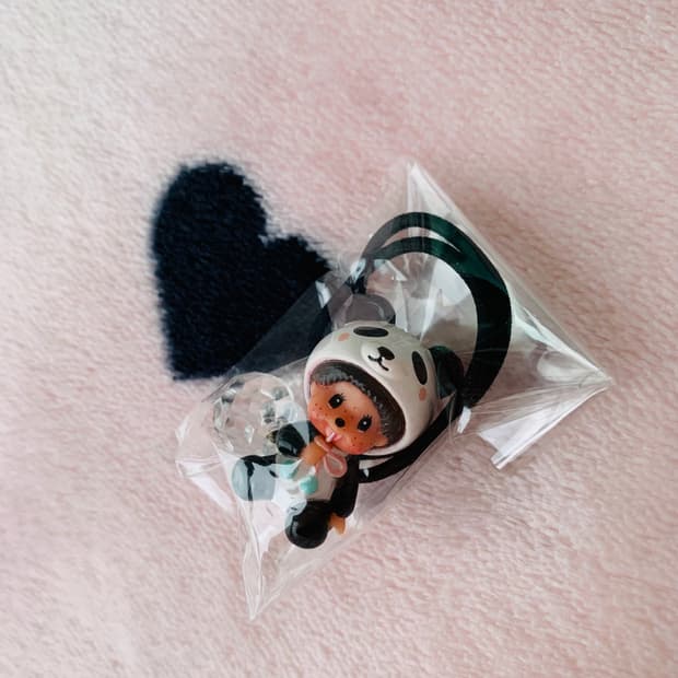 🐼몬치치 팬더 헤어밴드 키체인