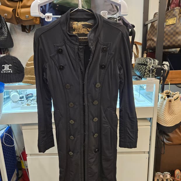 [쿨거환영]버버리 프로섬(Prorsum) 블랙 슬림핏 코트