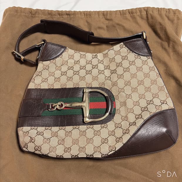 구찌 해슬러 홀스빗 호보백 숄더백