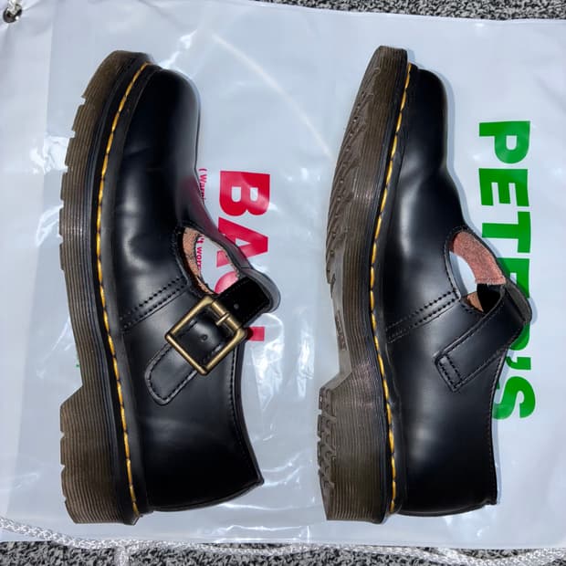 닥터마틴 폴리 스무스 블랙(230)