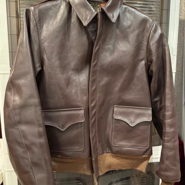 리얼 맥코이 a2 가죽 자켓 44