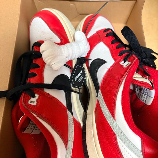 나이키 덩크 로우 시카고 반반 260