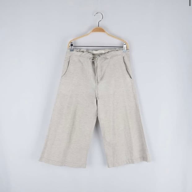 린넨 면 코튼 팬츠 반바지