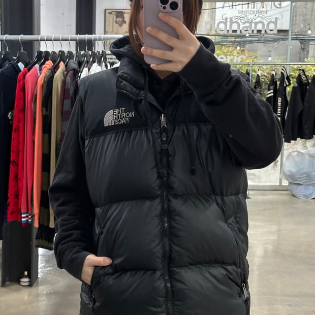 노스페이스 눕시 700 패딩 베스트