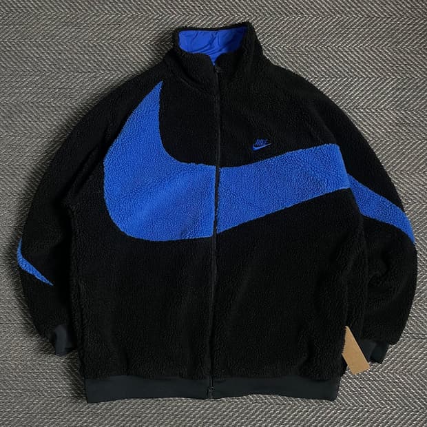 나이키 빅스우시 리버시블 플리스 양면 풀 집 자켓o 4920