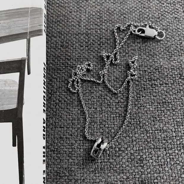 Wave Pendant Necklace