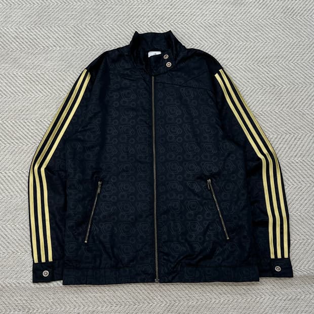 아디다스 패턴 바이커자켓 r3298