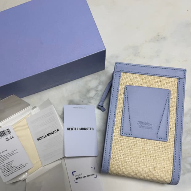 젠틀몬스터x제니 선글라스 케이스 새상품