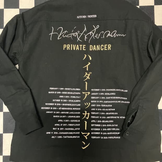 Haider ackermann 20FW private dancer 자켓