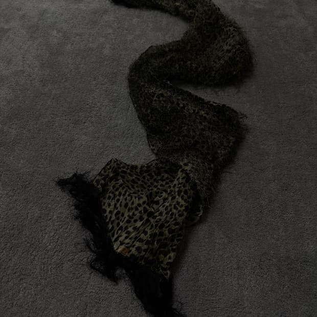 Vintage v-kei punk mood y2k scarf