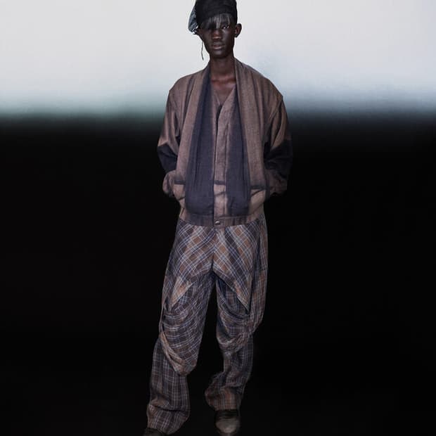 Jiyongkim 22aw draping pants 