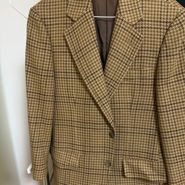 Burberrys 체크 블레이저 자켓