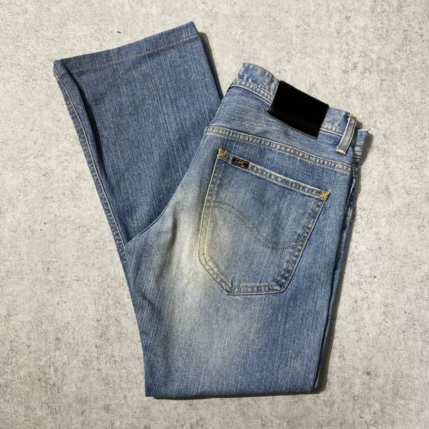 [31] Lee x Beams 리x빔즈 송치패치 부츠컷 데님팬츠