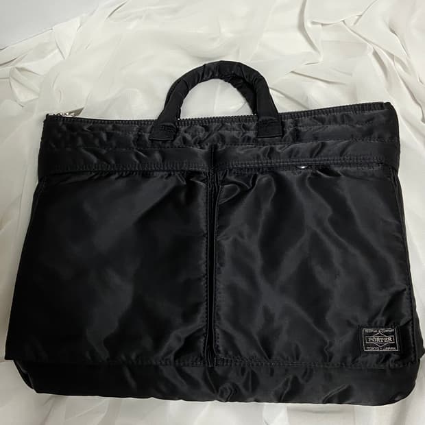 미품)PORTER 포터 탱커 쇼트 헬맷백 S 브리프케이스