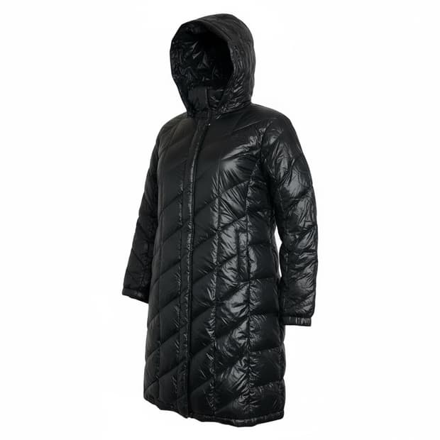 노스페이스 경량 롱패딩 M