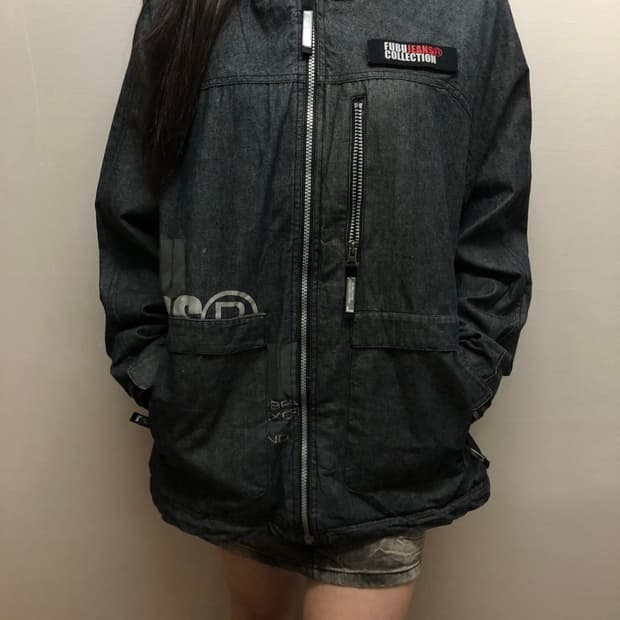 빈티지 푸부 데님 자켓