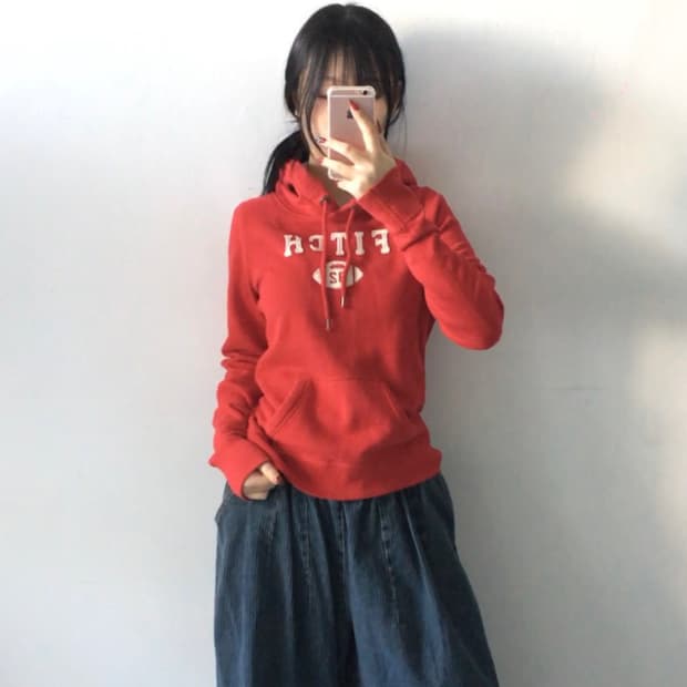 아베크롬비 럭비패치 후드티