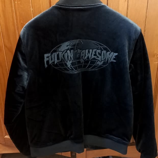 fuckingawesome 퍼킹어썸 벨루어 봄버 자켓 jacket