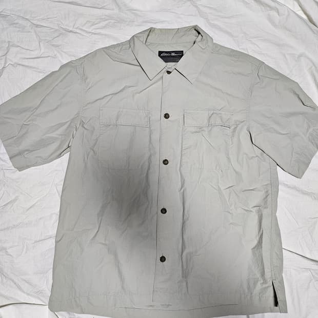 에디바우어 사파리 퍼티그 반팔 워크 셔츠 XL