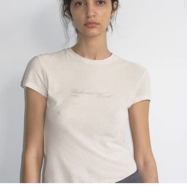 팔로마울 spirit 로고 티셔츠 새상품 m사이즈