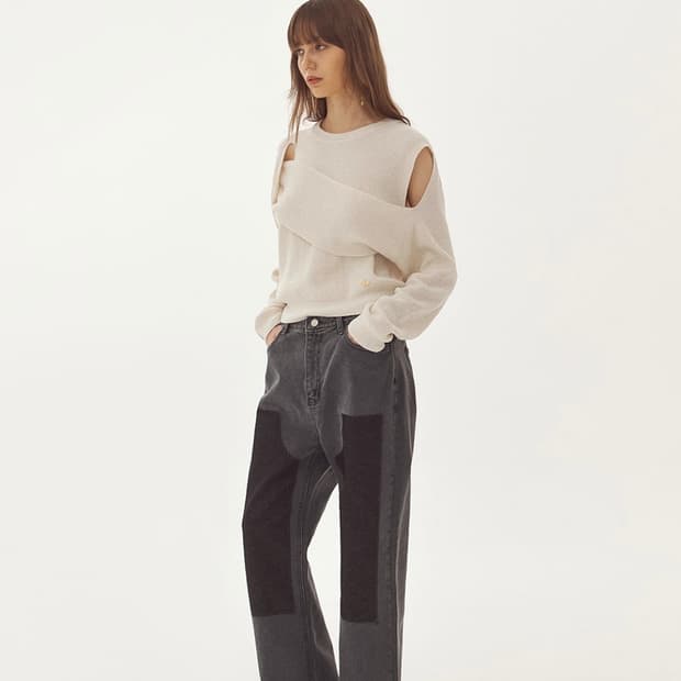 23SS 매그제이 코튼 트위스트 니트