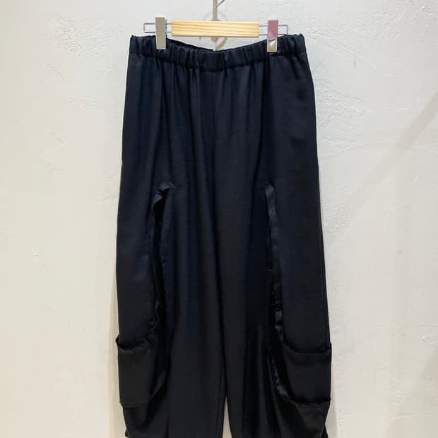 꼼데가르송 오리엔탈 그런지 와이드 팬츠 A943
