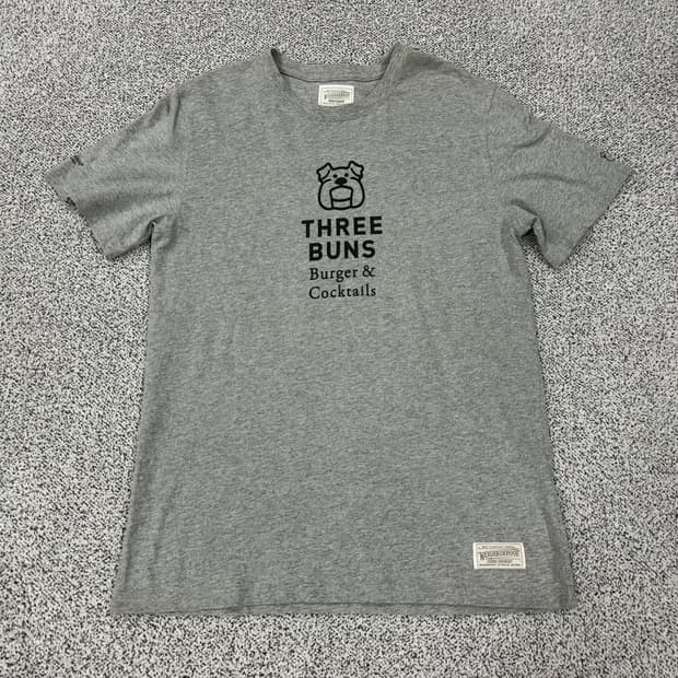네이버후드  x Three Buns 반팔티