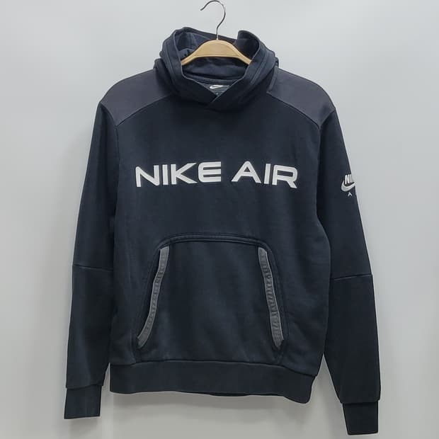 NIKE  20FW 나이키 에어 풀오버 후드 후디 / 남 M 블랙
