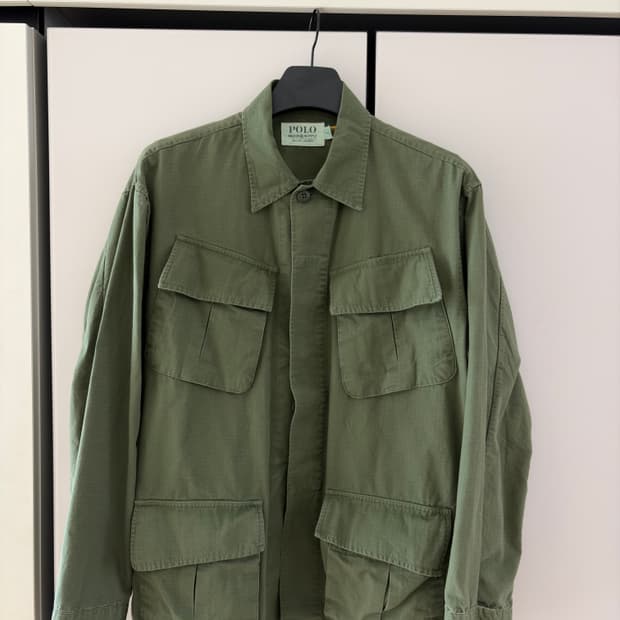 [M]폴로 립스탑 정글 퍼티그 자켓